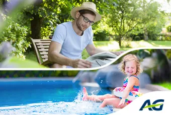 Zwembad-Tuin/Piscine-Jardin